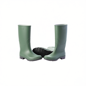 Botas de PVC Verdes Ttake con Suela Negra, Calzado de Seguridad - Product Image 2