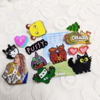 Haute qualité usine personnalisé mode mignon broches métal Logo Badges broche dur doux émail broches épinglettes papillon embrayage