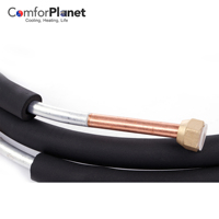 Climatiseur de haute qualité PE isolé tuyau en cuivre Kit de tube en cuivre isolé Tube en aluminium en cuivre isolé pour système de réfrigération