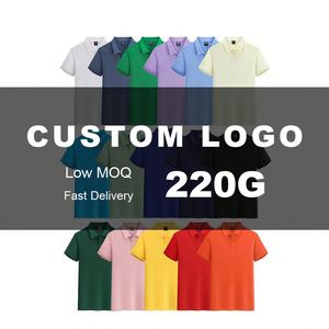 Chemises en coton personnalisées, manches courtes, vêtements d'entreprise, logo imprimé, uniformes promotionnels - Product Image 2