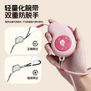 สายจูงสุนัขแบบยืดหดได้อัตโนมัติ ขนาดเล็ก-กลาง ทำจากไนลอน ลายการ์ตูน สำหรับพาเดินเล่นนอกบ้าน - Product Image 2