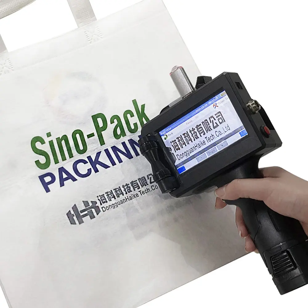 Small Portable Digital Inkjet Date Printer for paper/ plastic bag/ bottle/ metal cap