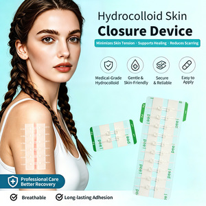 Parche hidrocoloide transparente para alivio de la tensión, sutura adhesiva médica para el manejo de cicatrices, primeros auxilios para adultos - Product Image 4