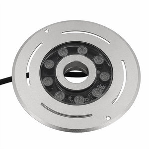 Fontaine LED étanche en acier inoxydable 316L IP68 Lumière de buse de piscine RVB <span class=keywords><strong>Jet</strong></span> d'eau blanc chaud pour paysage de pont sec - Product Image 2