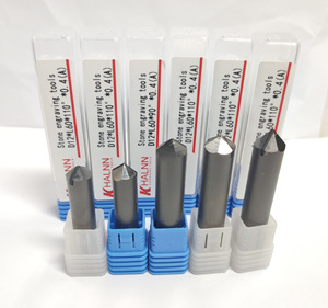 6X90X0.4 Carbide <span class=keywords><strong>Chamfer</strong></span> End Mills Công Cụ Cắt Đá Cẩm Thạch Khắc Bit PCD Kim Cương Đá Granite V Shape <span class=keywords><strong>Cnc</strong></span> Công Cụ Khắc - Product Image 6