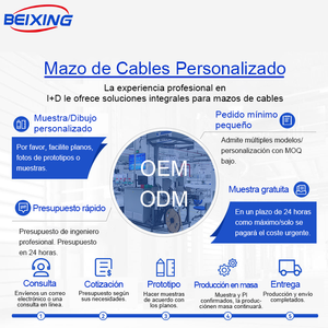 BeiXing Maßgefertigter Auto-Elektrokabelbaum E00111 Kabelkonfektion mit PVC/Gummi-Isolierung IP66 12V für - Product Image 4