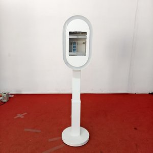 Cabina de Fotos Portátil con Anillo de Luz LED de Alta Calidad, Superficie Blanca Brillante, para DSLR de 10.9-13 Pulgadas, Diseño Resistente al Desgaste, para Selfies - Product Image 5