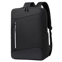 Sac à dos pour ordinateur portable ultra-mince et léger, accessoire d'ordinateur USB antivol avec verrouillage à code et fermeture à motif de lettres