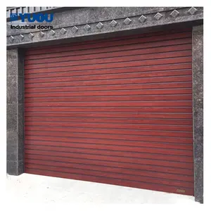 Pintu Rana Rol Bermotor Industri Elektrik Aluminium Pintu Shutter Bergulir