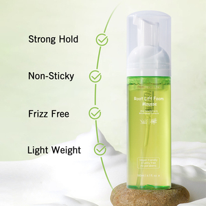 <span class=keywords><strong>Mousse</strong></span> et crème coiffante végétalienne bio OEM/ODM - Anti-frisottis, tenue forte, longue durée, volume à la racine pour cheveux bouclés - Product Image 6