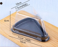 Vente en gros Boîtes de boulangerie Boîte à gâteaux à emporter avec fenêtre Boîtes à gâteaux pour dessert Gâteau Tarte Pizza Durian Crisp