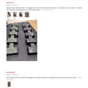 ปลอกหุ้มยางซิลิโคนสีดำเขียวทราย Sinairsoft ปลอกหุ้มยางคุณภาพสูง - Product Image 6