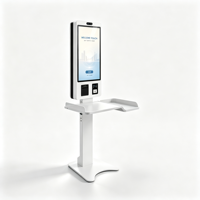 Kiosque de commande autonome sur pied OEM avec SDK, reconnaissance faciale, boîtier métallique pour l'enregistrement et le paiement en hôtel
