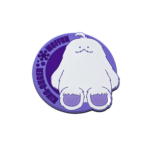 Reusable Silicone Tea <b>Coaster</b> Cartoon Anime Snowman Rhombic Custom <b>Coasters</b> <b>for</b> <b>Drinks</b> - Product Image 2