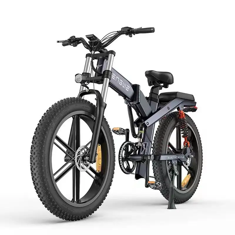 ENGWE-Bicicleta Eléctrica X26, 48V28Ah, 1000W, neumáticos anchos de 26 pulgadas, personalizada ODM/OEM