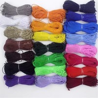 Cordon tressé élastique écologique de 1,2 mm en gros pour la fabrication de bijoux, sacs, chaussures, bracelets, masques, cordons de masque, fournitures d'artisanat DIY