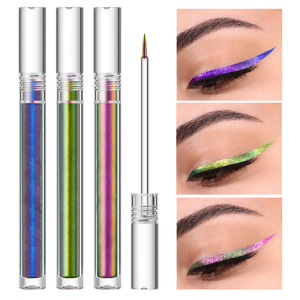 Eyeliner liquide caméléon à changement de température en gros avec votre logo - Fard à paupières optique lumineux multicolore et waterproof - Product Image 1