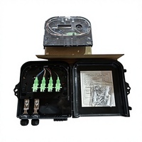 1x8 FTTH FTTX APC Optical Fiber Distribution Box Terminal Indoor Outdoor Telecom Cable 1 Year Warranty CN ZHE