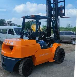 מלגזות דיזל משומשות של טויוטה 02-FDA 50, מלגזות 5 טון להרמה, מלגזות למכירה בסין, מכונות 5 טון, 3 טון, 4.5 טון, קומטסו, TCM - Product Image 6