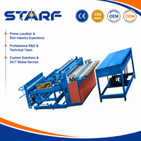Machine à souder STARF pour cages à poulets, fil fin de 2-3,5 mm pour la production de panneaux de grillage pour cages à poulets de chair et à poulettes
