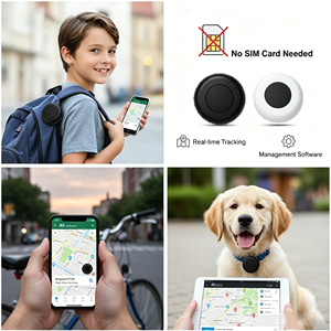 Kein SIM-Karten-GPS-Tracker, intelligentes Anti-Verlust-Gerät, Mini-Rund-Haustier-Ortungsgerät, Echtzeit-Telefonortung, Bluetooth-Anti-Verlust-Alarmsystem - Product Image 4