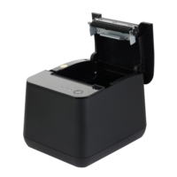 Impresora Térmica de Recibos de 80 mm con Cortador Automático, Impresora POS de Alta Velocidad de 260 mm/s, USB, LAN, Serial para Restaurante, Cocina, Windows, Linux