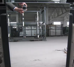 Verre miroir argenté avec dos en vinyle de 3 mm, 4 mm, 5 mm, 6 mm d'épaisseur pour salle de sport, porte coulissante, armoire, au meilleur prix de <span class=keywords><strong>Qinhuangdao</strong></span> - Product Image 2