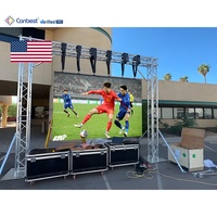 Canbest Rx Serie P3.9 3.91mm 3000x2000mm 9.84x6.56ft Outdoor LED-Videowand für Veranstaltungen in den USA
