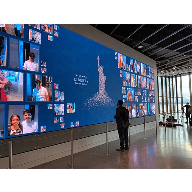 2K 4K 8K Video Wall 16:9 Indoor OEM SDK P1.25 P1.56 P1.9 Fine Small Pixel Pitch LED Display Screen