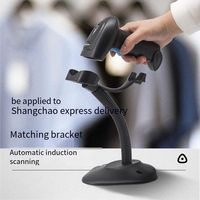Support universel en plastique de haute qualité pour scanner, support fixe pour scanner de codes-barres, support rotatif à 360 degrés, base de pistolet pour lecteur de codes QR