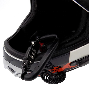 מאוד מאובטח קסדת נעילת מנגנון עם 3 ספרות תפס קפיצי קל התקנה - Product Image 4