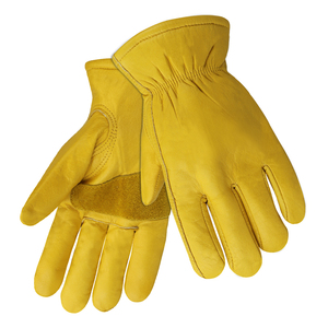 Wasserdichte Leder arbeits handschuhe Fahrer Motorrad General Industrial Mining Safety Leder handschuhe - Product Image 1