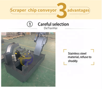 Convoyeur racleur haute efficacité pour machines CNC