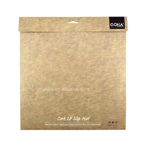 Alfombrilla de plato giratorio <span class=keywords><strong>empotrada</strong></span> 1/8, almohadilla de corcho de 12 pulgadas para tocadiscos, reproductor de discos de vinilo - Product Image 3