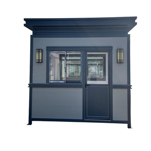 Pabellón de Panel Metálico de Aleación de Aluminio, Impermeable, con Protección Solar, Caseta de Seguridad para Exteriores para Supermercado - Product Image 4