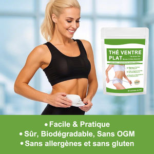 Thé Minceur Brule-Graisses-<span class=keywords><strong>Cure</strong></span> Détox 14 Jours Pour Ventre Plat Sachets 100% Sécuritaires Aux Plantes - Product Image 4