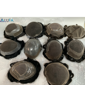 H215 miglior toupet per <span class=keywords><strong>uomo</strong></span> HW formato Base 8x10 Me Real 100% <span class=keywords><strong>uomo</strong></span> di sostituzione dei <span class=keywords><strong>capelli</strong></span> umani vari Stock prezzo all'ingrosso pronto per la spedizione - Product Image 5