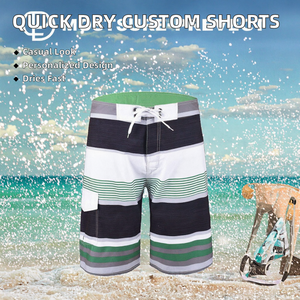 Custom High Quality Professionally Manufacturer Low Price Breathable Quick Dry Drawstring Casual Sublimation Printed <b>Board</b> - Product Image 2