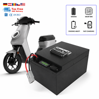 Yüksek Performanslı 60V36Ah LiFePO4 Katı Hal Batarya Paketi E-bisiklet Motosiklet Scooter EV Sınıfı 4000 Döngü Hücresi Ücretsiz Değiştirme 1