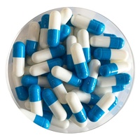Medicine Capsules de gélatine dures vides capsules de gel taille 3 bleu/blanc
