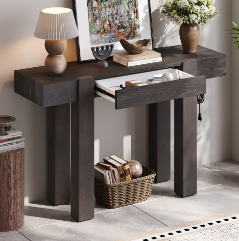 Espresso + Madera maciza + MDF