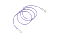 Arnés de Conexión Rápida USB C de Cobre Desnudo de 8 Núcleos de TPU de Silicona para Dispositivos Móviles Android