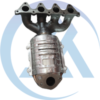 Convertidor Catalítico Antian BM91414H para KIA CERATO 1.6i 16v (G4FC/G4ED) Volante a la Derecha 2/04-10/04 Euro IV Acero Inoxidable 1 Año de Garantía