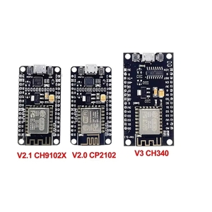 Módulo WIFI Inalámbrico ESP8266 CH340G <span class=keywords><strong>NodeMcu</strong></span> <span class=keywords><strong>V3</strong></span> Lua, Placa de Desarrollo con Conector, ESP-12E USB 9102X Basado en CP2102 L293D - Product Image 1