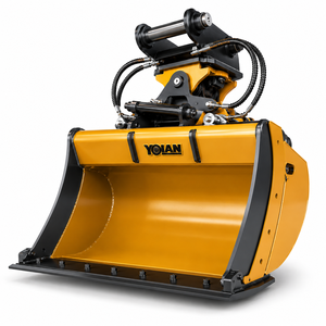 Godet rotatif personnalisé pour excavatrice, godet hydraulique inclinable pour excavatrices - Product Image 3