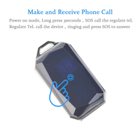 Localizador GPS para Niños IP67 Resistente al Agua Topin G12S GSM GPRS Wifi con Aplicación y Botón de Pánico SOS