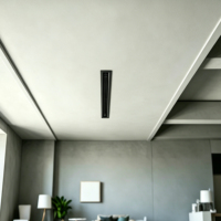 Diffuseur linéaire en aluminium sur mesure pour ventilation de plafond HVAC, grille de climatisation