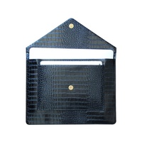 Sac pour ordinateur portable en cuir PU personnalisé Boshiho, étui pour tablette, étanche, pour homme et femme, sac pour ordinateur portable MacBook/Pad