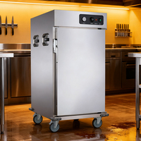 Réchaud alimentaire électrique isolé en acier inoxydable avec chauffage à économie d'énergie pour usage commercial en cuisine
