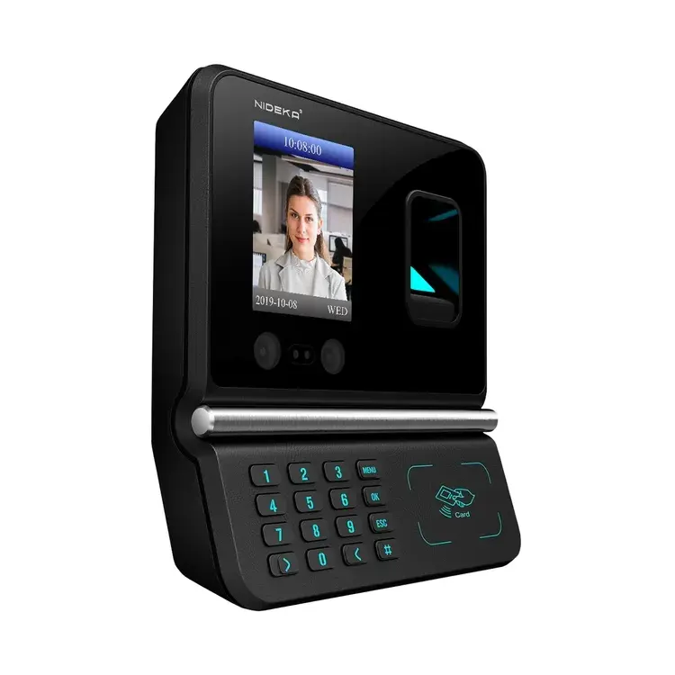 Cheap Price Office Biometric Fingerprint Scanner Time Recording Face Facial Recognition Attendance Machine